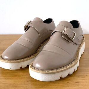 Stella McCartney Beige studded platform shoes in 39